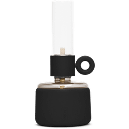 Fatboy Lampe à Huile Flamtastique Noir Silicone Oil Lamp