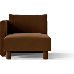 ferm LIVING Dase Soft Brown Sofa 100cm 1 pers.