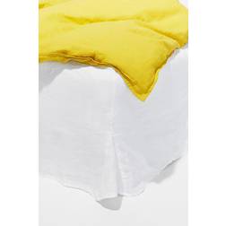 Pastill Viola i Franskt Lin Höjd 60cm - Vit Sängkappa Vit (200x140cm)
