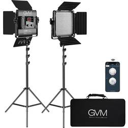 GVM LED Video Lighting Kits 2 Pack
