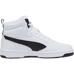 Puma Youth Rebound V6 Mid - White/Black