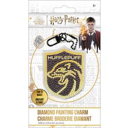 Camelot Harry Potter Hufflepuff Crest Diamond Painting Key Chain Kit