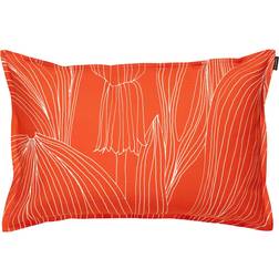 Marimekko Kukat Puhkeavat Kuddfodral 40x60 cm Röd Kuddöverdrag Röd (60x)