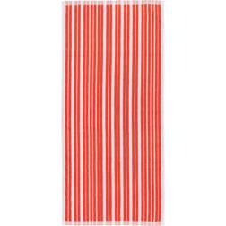 Marimekko Raide Bath Towel Pink, Red (150x70cm)