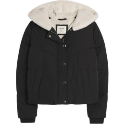 Hollister Ultimate Cozy Lined Puffer Jacket - Black