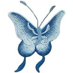 TGBYHU Flying Iron On Embroidered Applique Patch Blue 10pcs