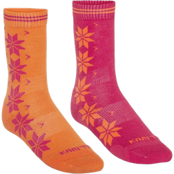 Kari Traa Vinst Socks 2-pack - Berry Pink