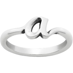 James Avery Script Initial A to Z Ring - Silver