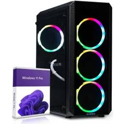 Greed MK2 High End Gaming PC Intel Core i7 12700F Nvidia Geforce RTX 4060 4K Raytracing Rechner mit 5,2 GHz 32 GB DDR4 RAM 1TB SSD