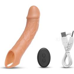 ALWUP Vibrating Penis Extension Sleeve