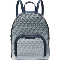 Michael Kors Jaycee Medium Ombré Signature Logo Backpack - Navy