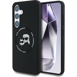 Karl Lagerfeld Double Heads Circle MagSafe Case for Galaxy S25