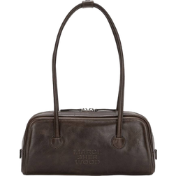 Marge Sherwood Soft Baguette Bag - Washed Brown Pull Up