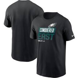 Nike Men's Black Philadelphia Eagles 2022 NFC East Division Champions Locker Room Trophy Collection T-Shirt