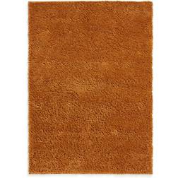 Dunelm Cosy Shaggy Rug Gold 120x170cm