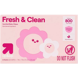 up & up Fresh & Clean Scented Baby Wipes 800pcs