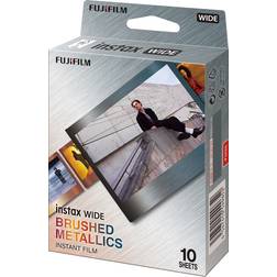 Fujifilm Instax WIDE Brushed Metallics Instant Film, 10 Sheets