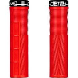 Deity Knuckleduster MTB Handlebar Grips Red