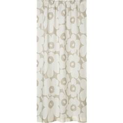 Marimekko Unikko Gardinlängd 135x250 cm Light Grey