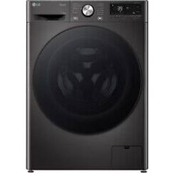 LG Waschtrockner Schwarz 11 kg 6 kg 1.400 u.min