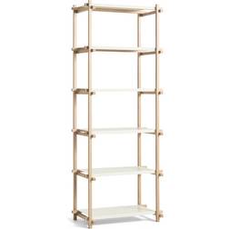Hay Woody 2.0 Column High Soaped Oak Almond White Hyllsystem