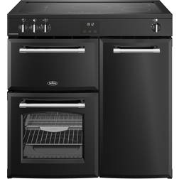 Belling Induktionsspis Farmhouse 90 cm 3 Ugnar Svart