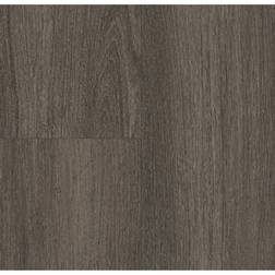 B&Q Dec30 1567 Fired Timber Dark Brown Wood Effect 2mm Glue-Down Lvt