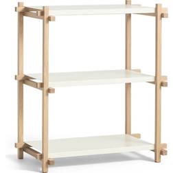 Hay Woody 2.0 Column Low Soaped Oak Almond White Steel AE448-A499-AP37 Reolsystem