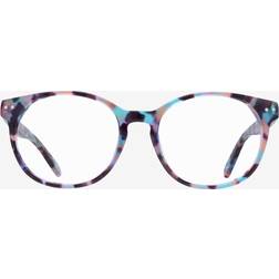 Scout Sorbet Round Acetate Eyeglasses Full Rim Light Tortoise Large