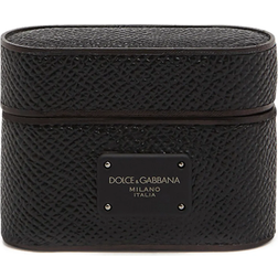 Dolce & Gabbana Logo-tag Leather AirPods Pro Case