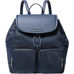 Michael Kors Cara Large Nylon Backpack - Navy
