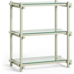 Hay Woody 2.0 Column Low Smokey Grey Beech AE449-A499-AP38 Hyllsystem