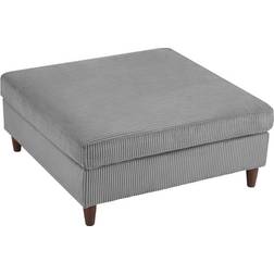 Latitude Run Seemab Light Gray Foot Stool 48cm