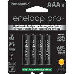 Panasonic Eneloop Pro AAA Ni-MH Batteries 980mAh 8-pack