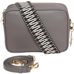 Alice Wheeler Soho Dual Compartment Camera Crossbody Bag - Slate