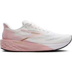 Brooks Launch 11 W - White/Gold/Pink