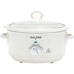 Salter Retro Slow Cooker Cream