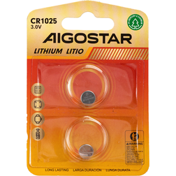 Aigostar 3V CR1025 Button Cell Battery