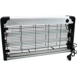 LEDlife Insektlampe 2x15W Indendørs UV-Lys Dækker 100m2