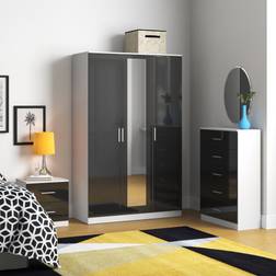 Zipcode Design Eva 3 Piece Bedroom Set - Gloss White