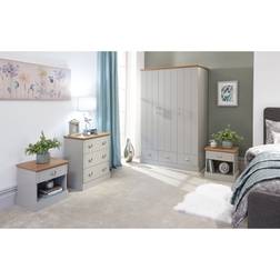 Fernleaf Brielle 4 Piece Bedroom Set - Grey