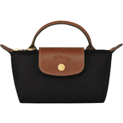 Longchamp Le Pliage Original Pouch With Handle - Black