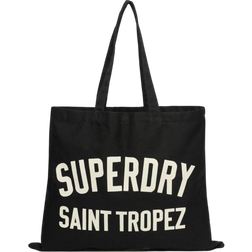 Superdry Tote Bag - Black/Off White