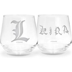 ABYstyle Death Note Kira & L Dricksglas 30cl 2st