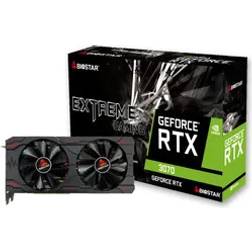 Biostar VN3706RM82 GeForce RTX 3070 8 GB GDDR6 256 bit PCI Express 4.0 2 fläkt/-ar LHR