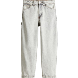 H&M Baggy Fit Jeans - Light Gray (1257386001)
