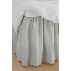 Ellos Candice i Vasket Hør 60 cm - Grå Sengekappe Grå (200x)
