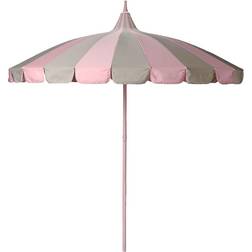 Garden Glory Parasol Ø240 cm Beige Pink