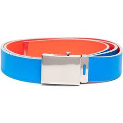 Comme des Garçons Super Fluo Belt - Light Blue/Light Orange