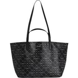Zadig & Voltaire Monogram Shopper Bag Polyester Black